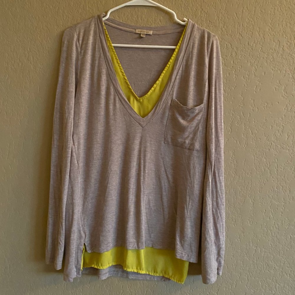 Anthropologie Bordeaux Long Sleeve - Picture 1 of 2